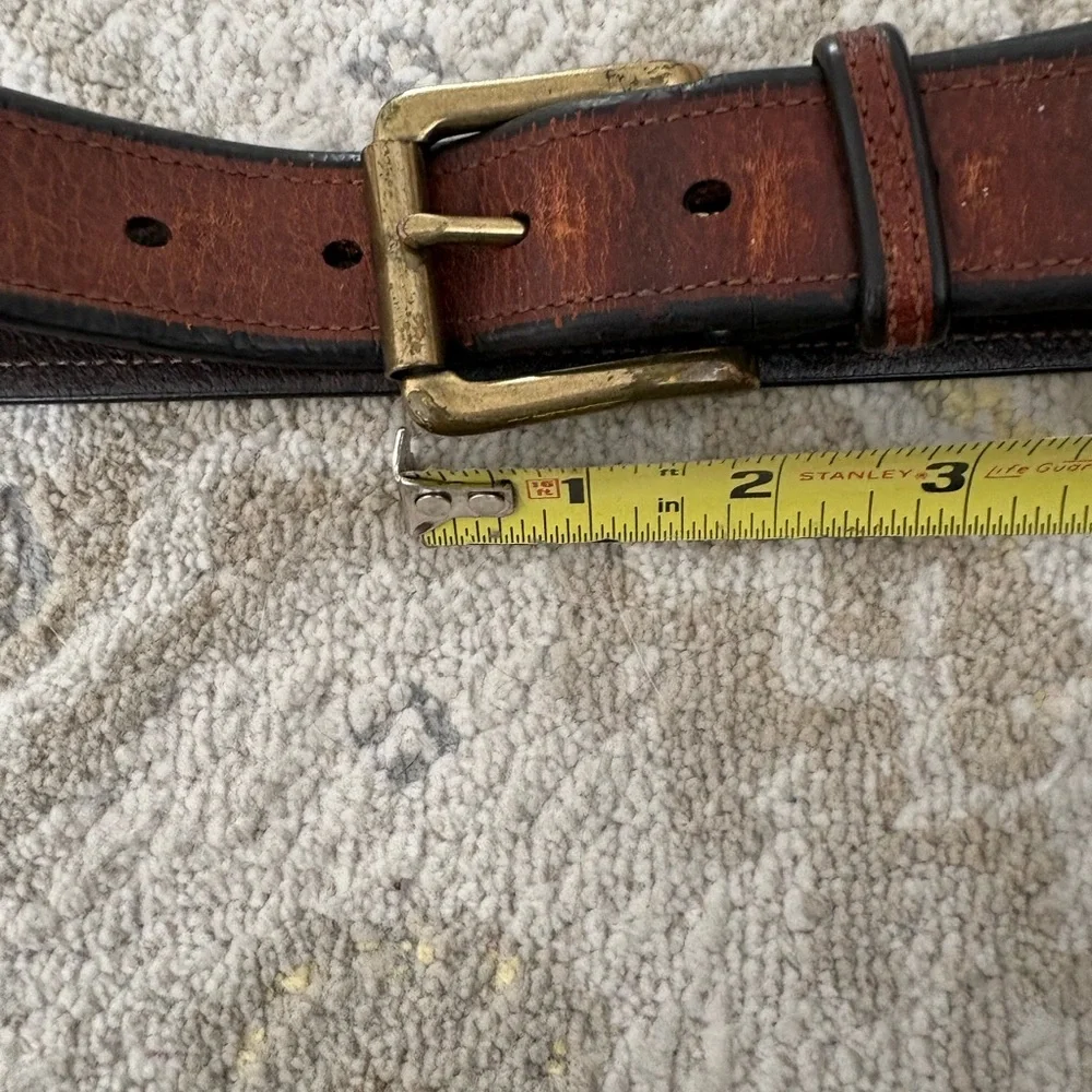 POLO Ralph Lauren Brown Leather Belt 38